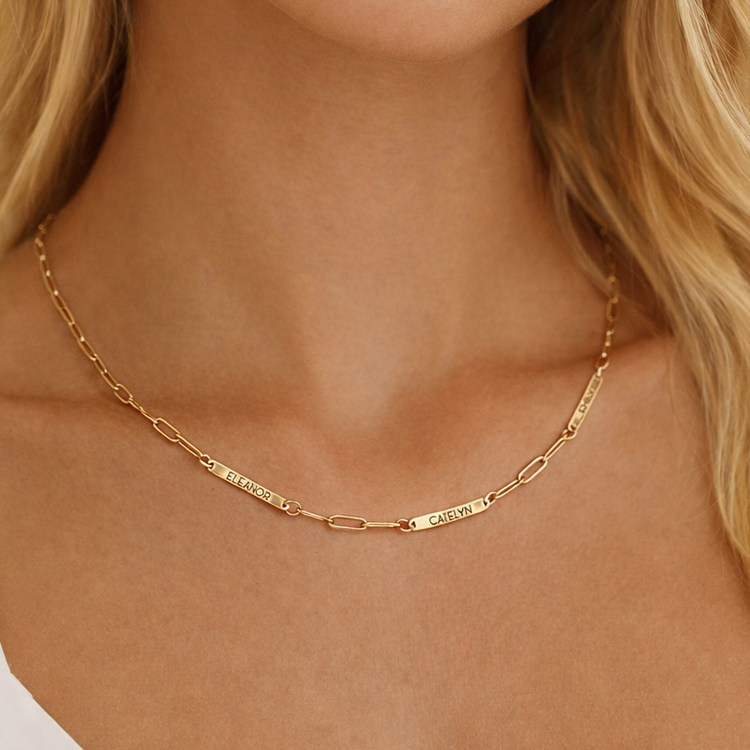 Nameplate Necklace