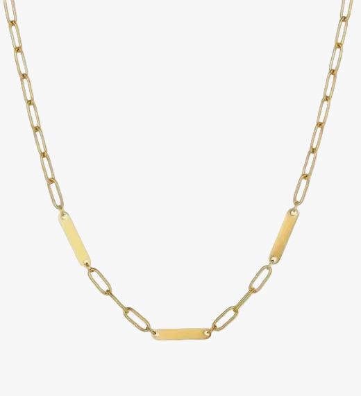 Nameplate Necklace