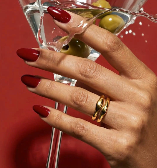 Lia Wavy Rings