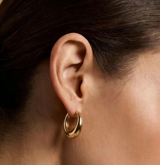 Elle Hoops - Gold