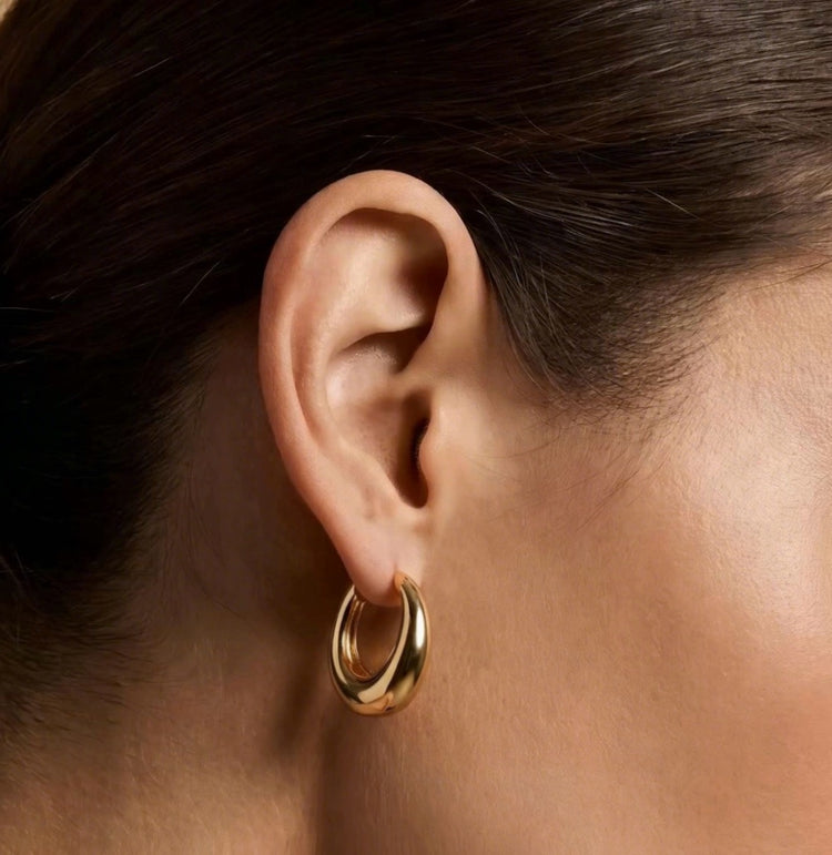 Elle Hoops - Gold