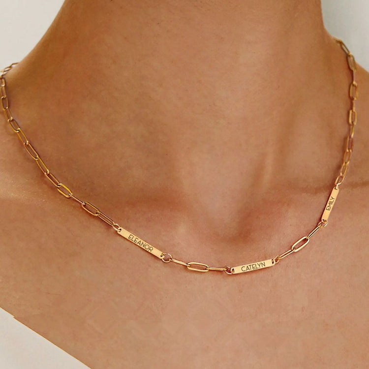 Nameplate Necklace