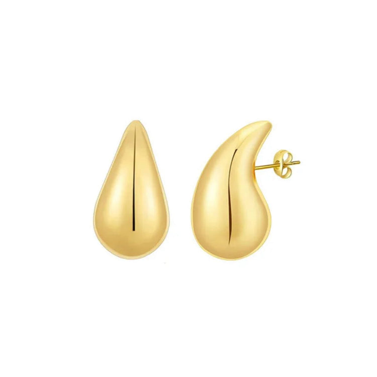 Aria Teardrop Earrings - Gold