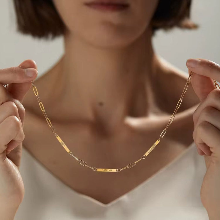 Nameplate Necklace