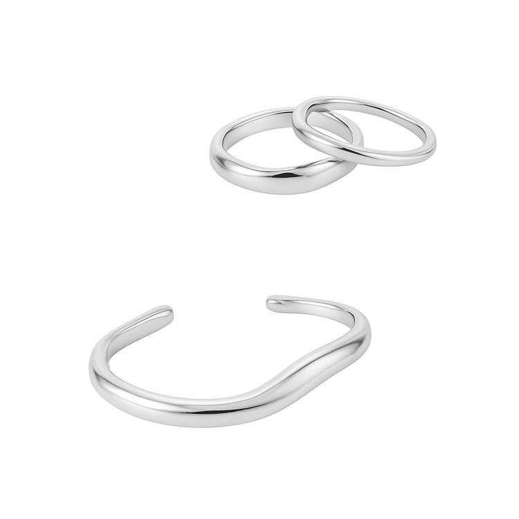 Lia Cuff + Lia Rings