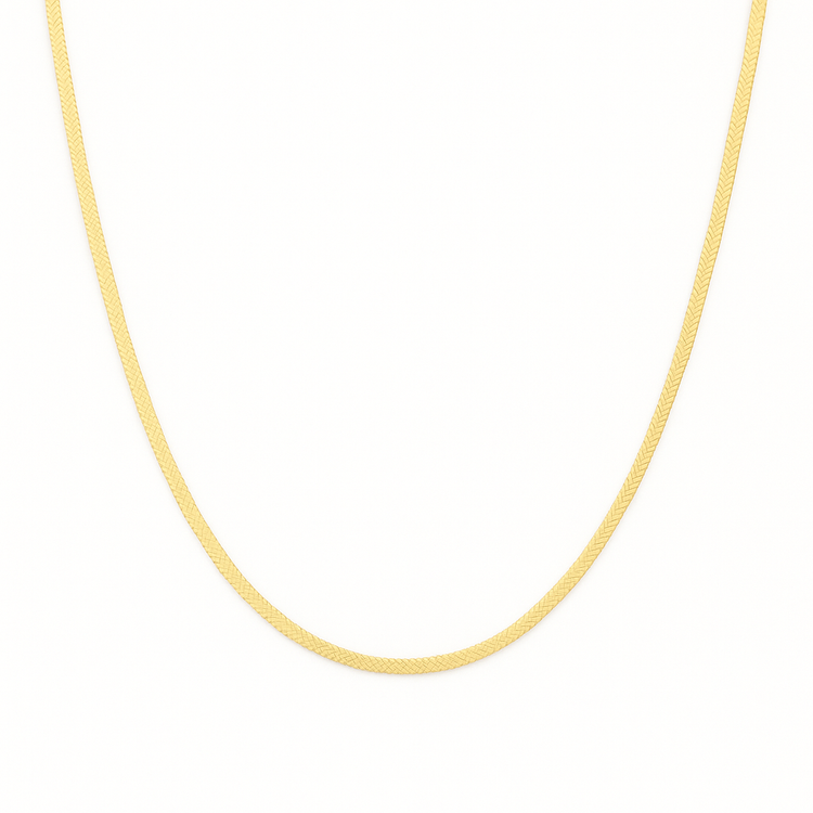 Snake Chain Necklace - Gold