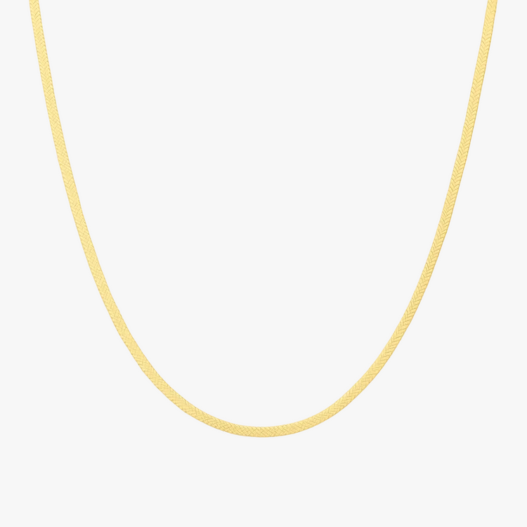Snake Chain Necklace - Gold