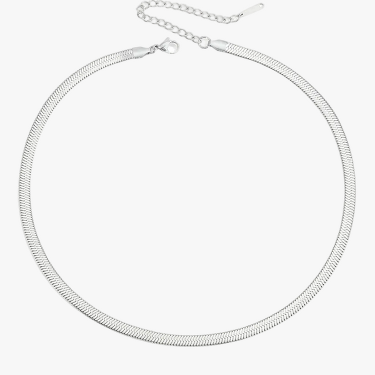 Snake Chain Bracelet - Silver