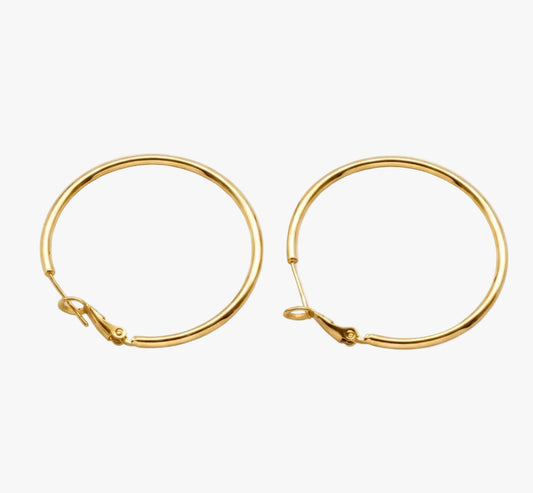Ally Hoops - Gold
