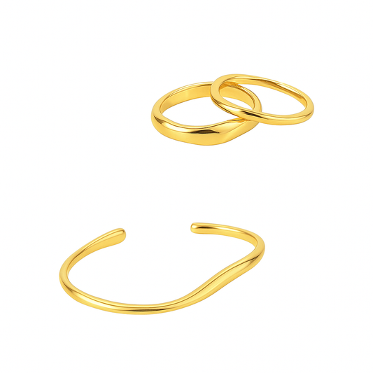 Lia Cuff + Lia Rings