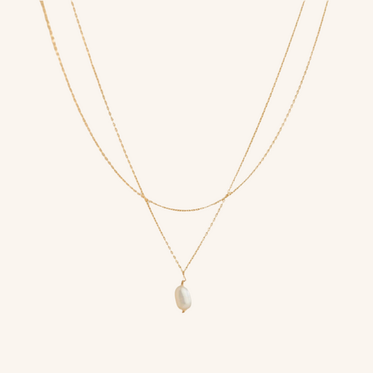 Leila Pearl Necklace