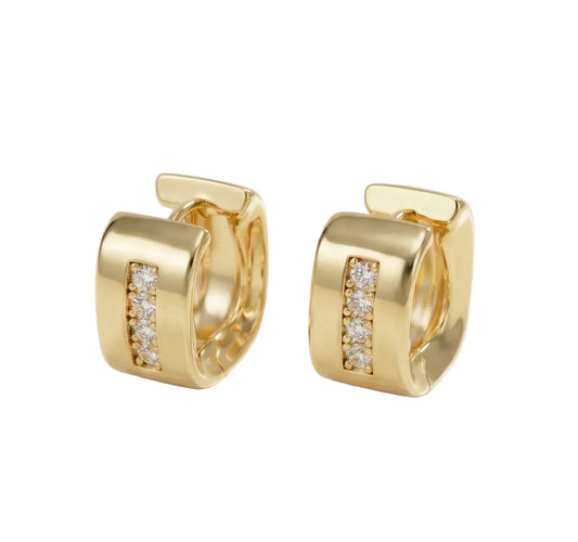 Portia Earrings - Gold