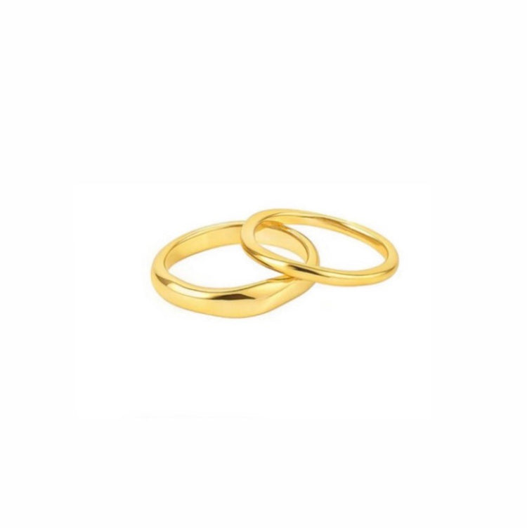 Lia Wavy Rings