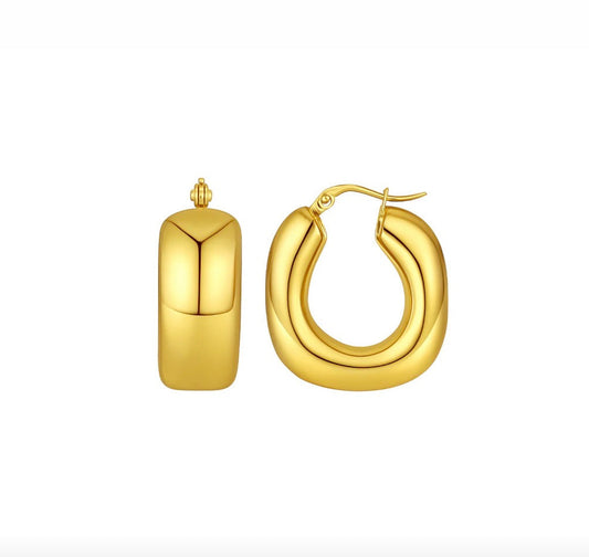 Charlotte Hoops - Gold