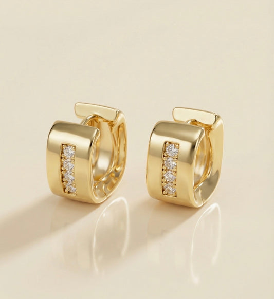 Portia Earrings - Gold