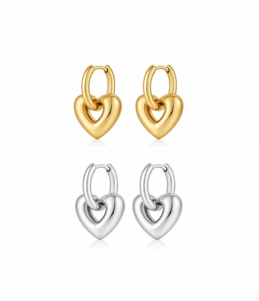 Heidi Heart Silver & Gold Bundle
