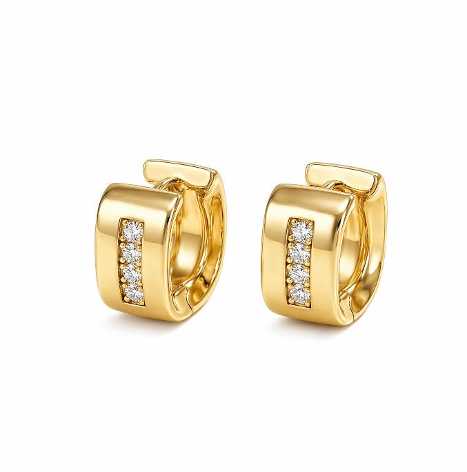 Portia Earrings - Gold