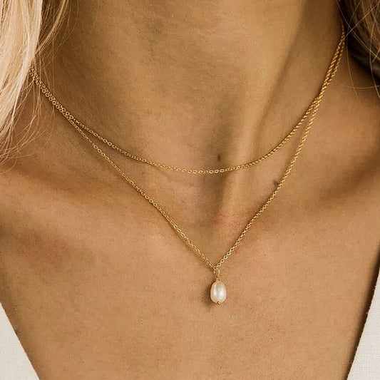 Leila Pearl Necklace