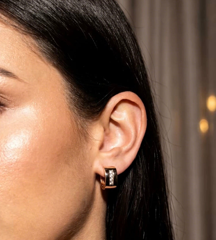 Portia Earrings - Gold