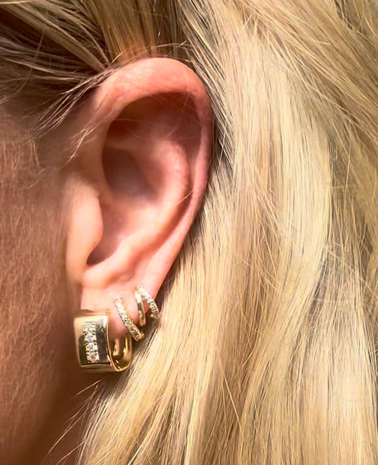 Portia Earrings - Gold