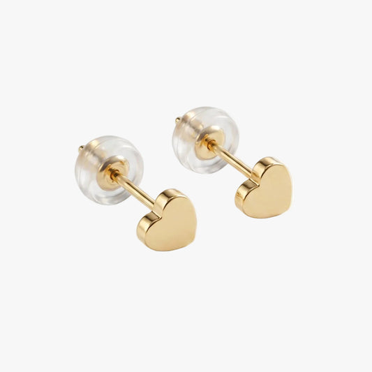 Heart Stud Mini - Gold