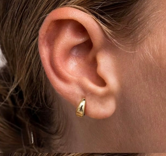 Olivia Small Hoops - Gold