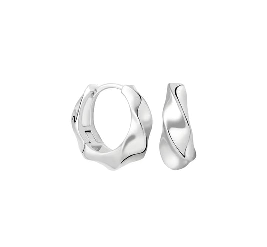 Lacey Hoops - Silver