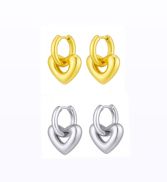 Heidi Heart Silver & Gold Bundle