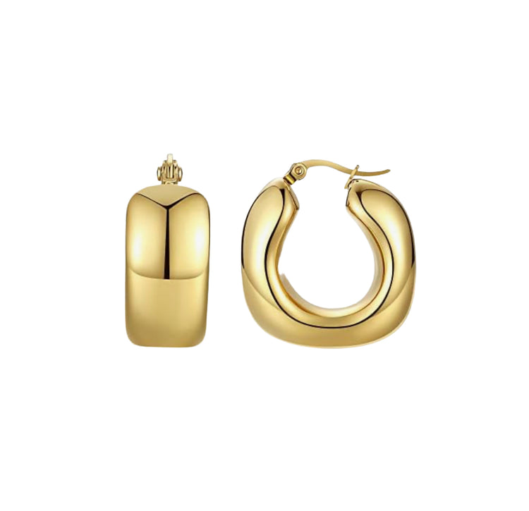Charlotte Hoops - Gold