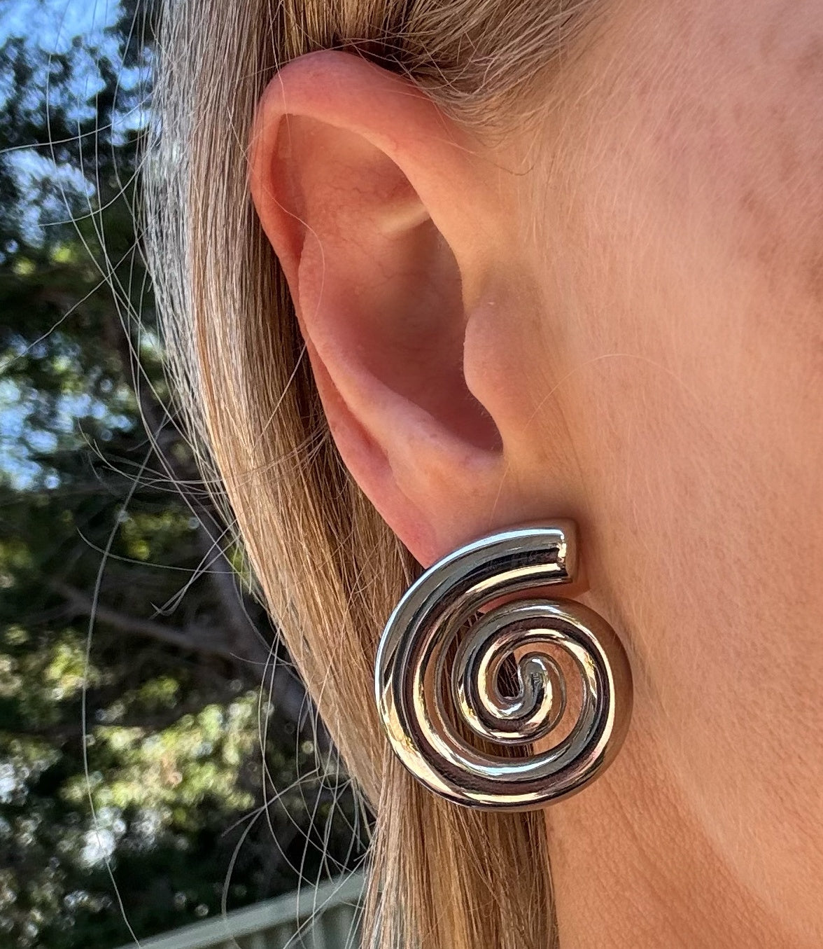 Adriana Earrings -Silver