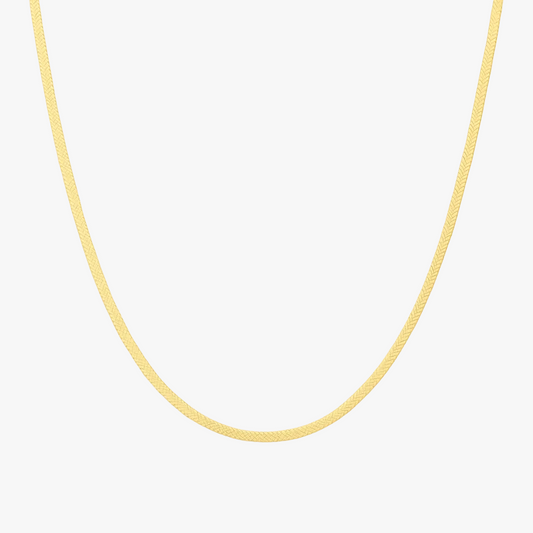 Snake Chain Necklace - Gold