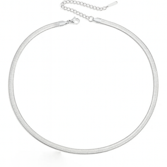 Snake Chain Bracelet - Silver