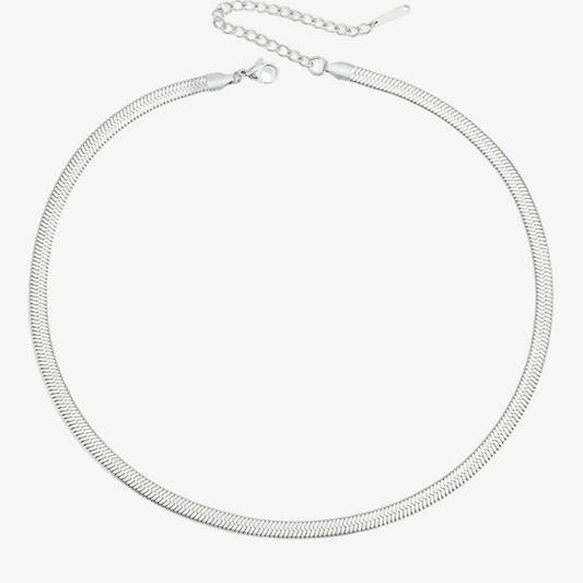 Snake Chain Bracelet - Silver