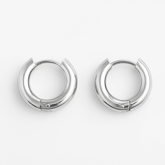 Everyday Hoops Small - Silver