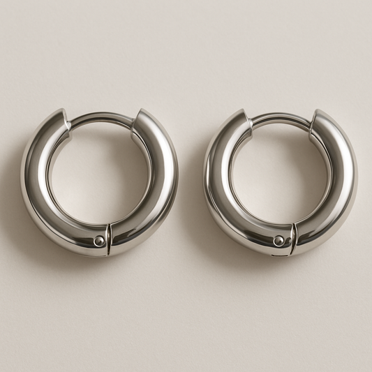 Everyday Hoops Small - Silver