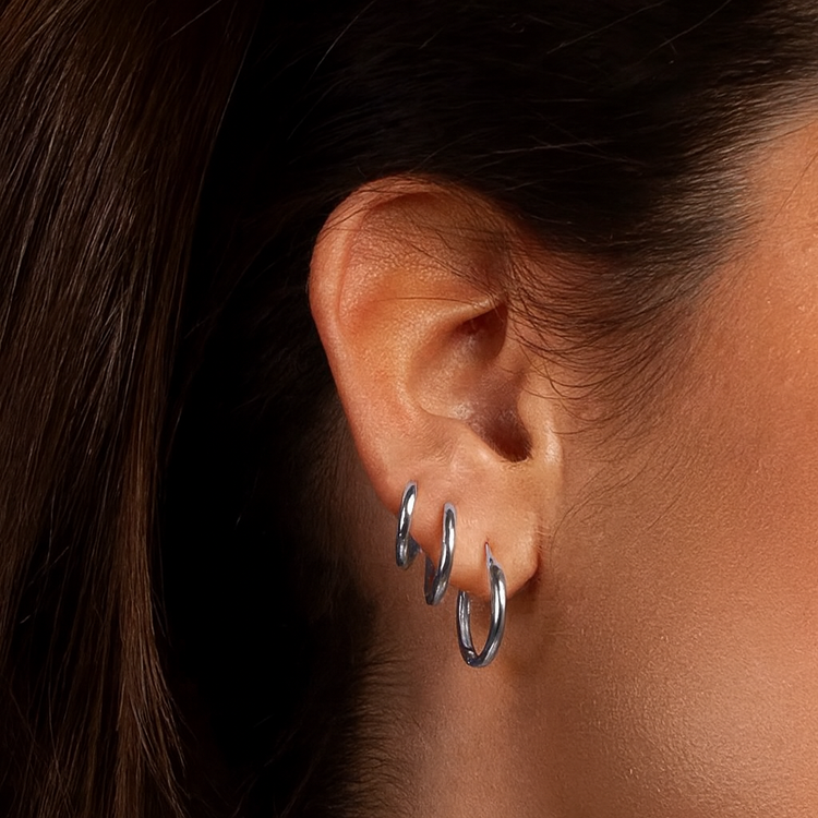 Everyday Hoops - Silver